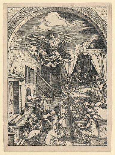 Die Geburt Mariens (Die Wochenstube)