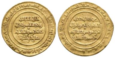 Fāṭimidischer Dinar, Miṣr, 410 H.