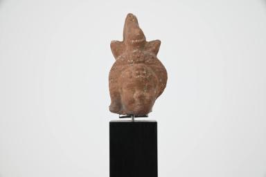 Figurine: Kopf des Harpokrates mit Krone