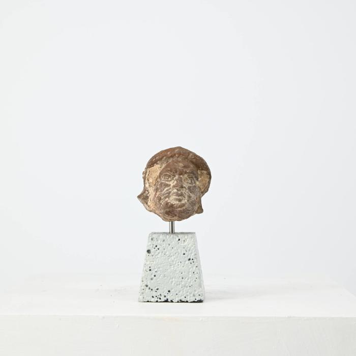 Figurine: bärtiger Kopf