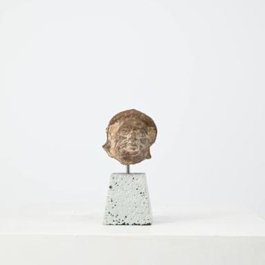 Figurine: bärtiger Kopf