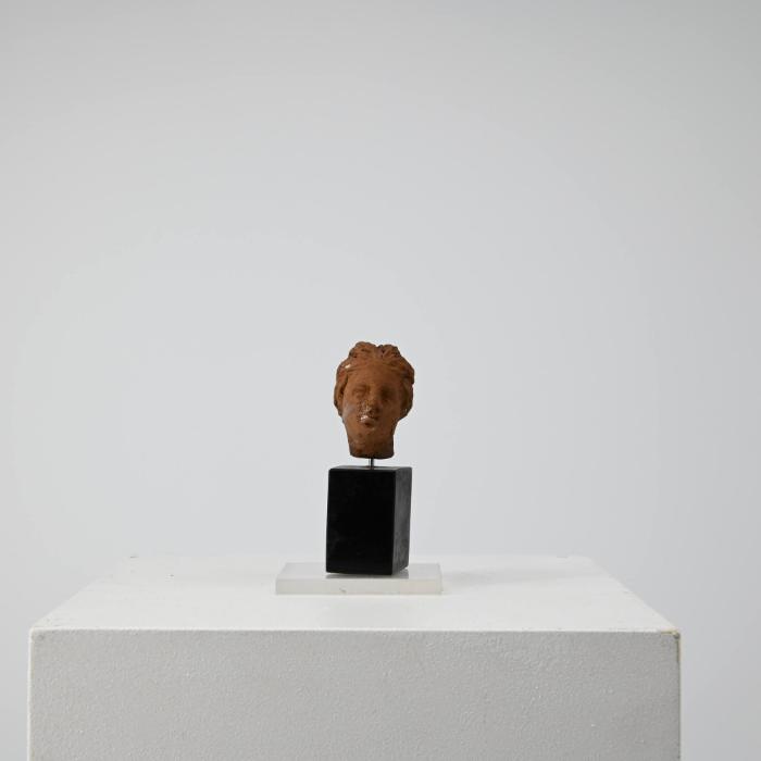 Figurine: Kopf mit Melonenfrisur