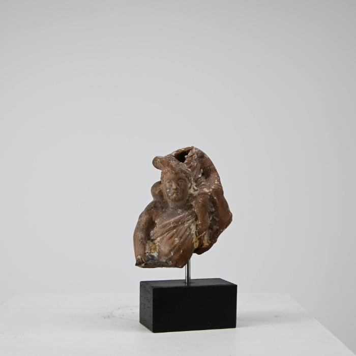 Figurine: Mann in Exomis mit Kind