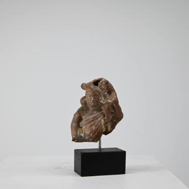 Figurine: Mann in Exomis mit Kind