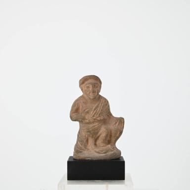 Figurine: ithyphallischer Knieender