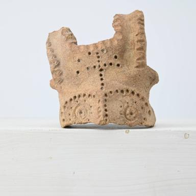 Figurine: Kopf eines Ziegenbocks (?)