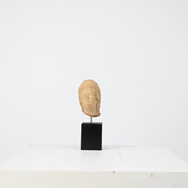 Figurine: Weiblicher Kopf mit Diadem