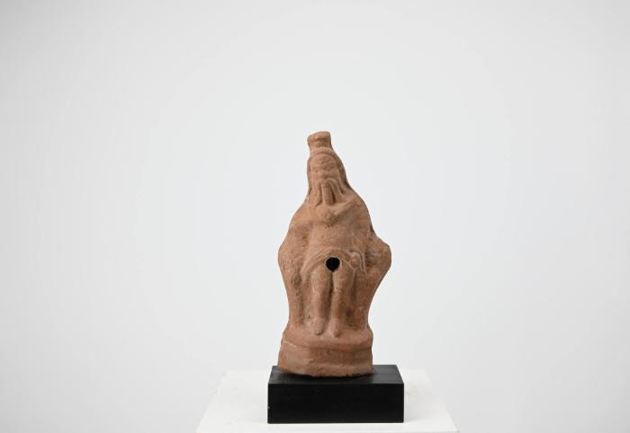 Figurine: Priapos zwischen Palmen