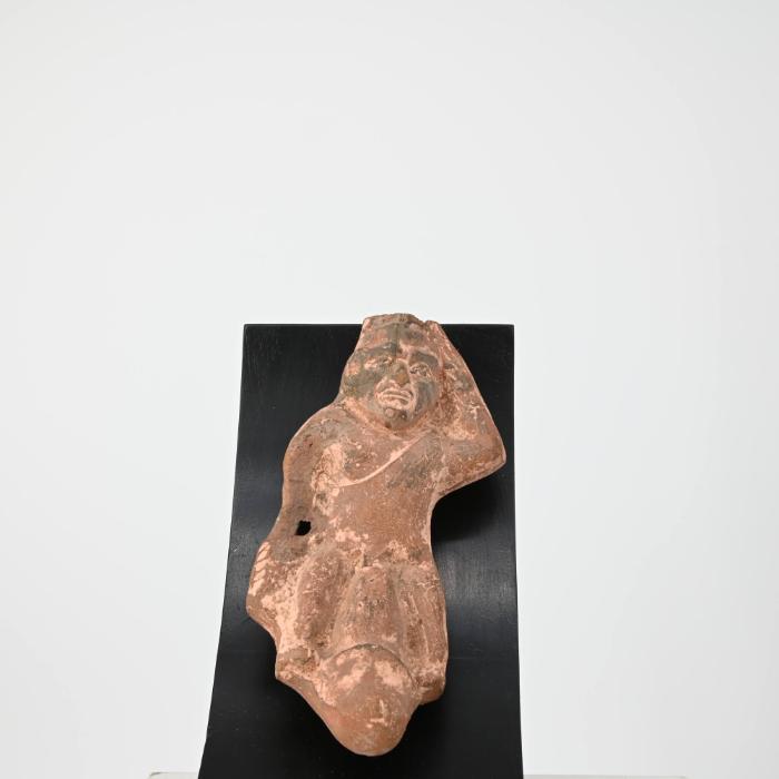 Figurine: phallische Karikatur in Bootsform