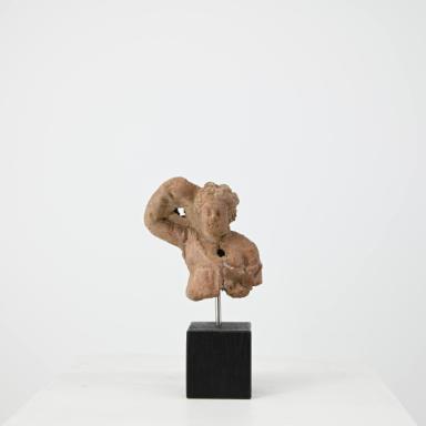 Figurine: Torso und Kopf eines Mädchens