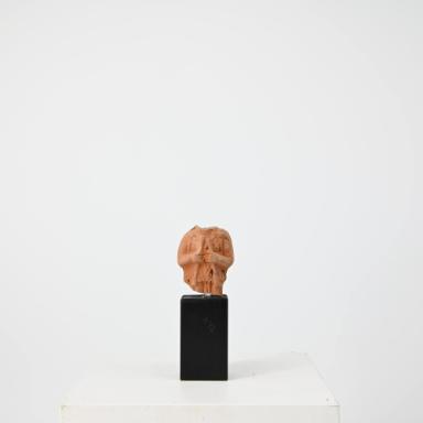 Figurine: Flötenspielerin (Mänade?)