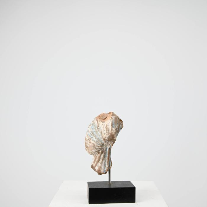 Figurine: Torso einer Figur in Chiton und Himation