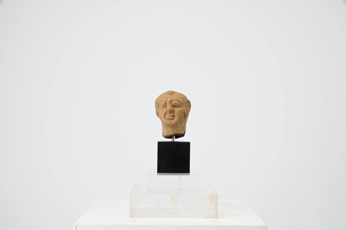 Figurine: männlicher Kopf