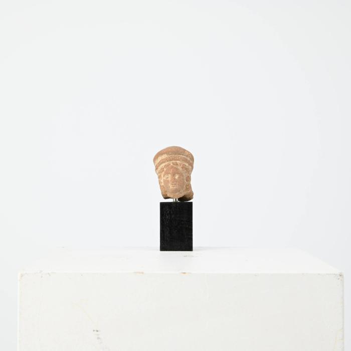 Figurine: weiblicher Kopf