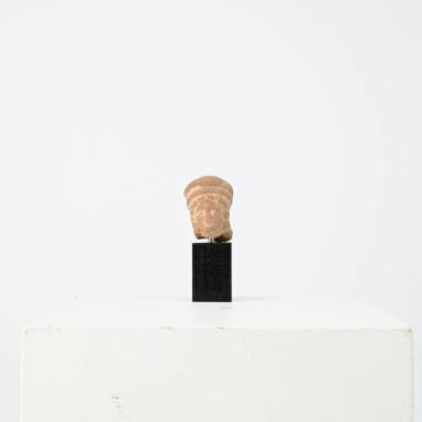 Figurine: weiblicher Kopf