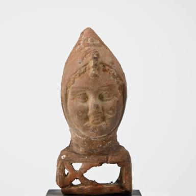 Lampe: Knabenkopf