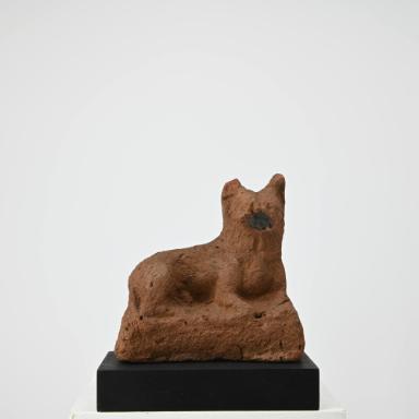 Figurine: Liegende Katze