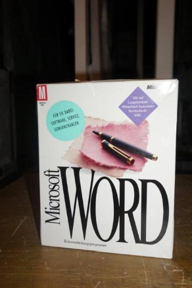 Programm Word 5.0 für Macintosh