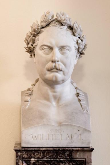 Hermenbüste des Königs Wilhelm I. von Württemberg
