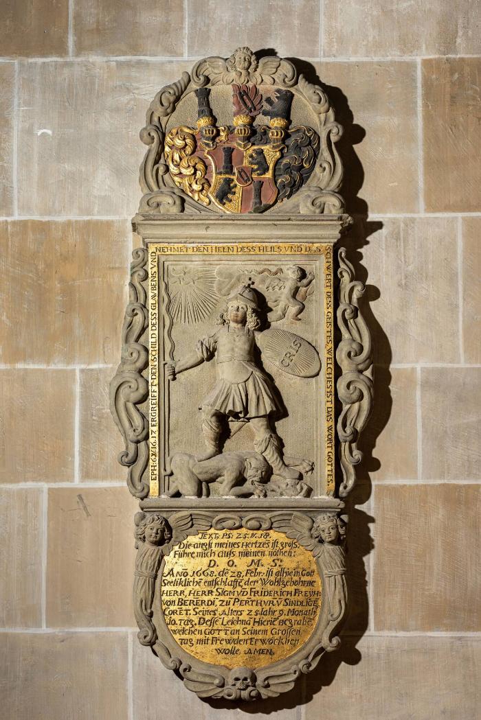 Epitaph für Siegmund Friedrich von Bernerdin