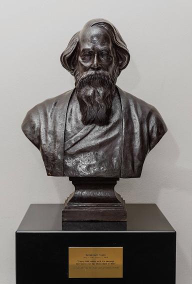 Büste von Rabindranath Tagore