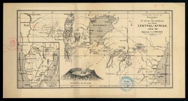 Reiseweges des Lt. Graf von Götzen quer durch Central-Afrika