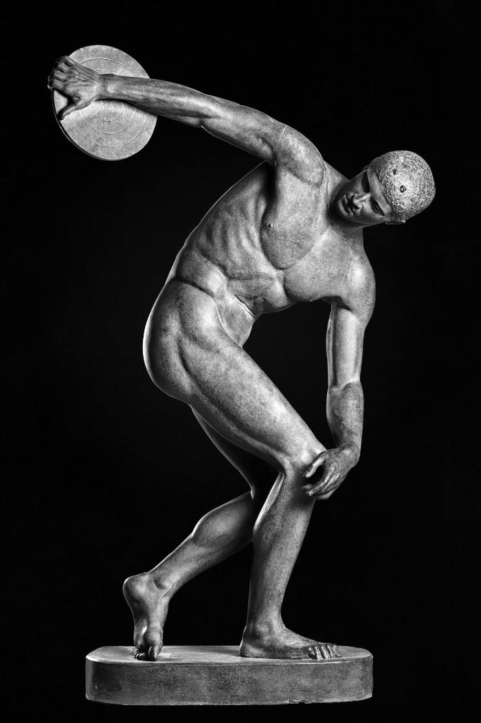 Porträtstatue eines Diskuswerfers, sog. Diskobol des Myron (Rekonstruktion)