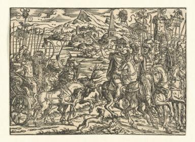 Triumphzug des Acilius Glabrio