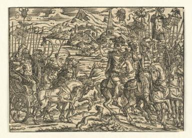 Triumphzug des Acilius Glabrio