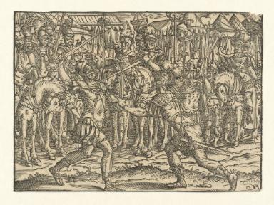 Kampf des Valerius mit den Galliern