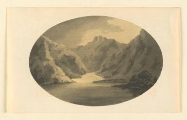 "Loch-Lomond" (View up the narrow, northern extremity of Loch-Lomond)