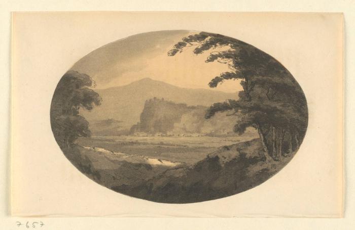 "Castle of Sterling" (Approach to the castle of Sterling)