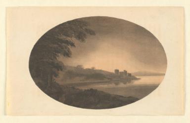 "Blackness Castle" (Blackness-castle; in which something of the indistinct appearance, which it made after sunset, is aimed at)