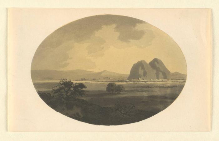 "Dunbarton-Castle at a Distance"