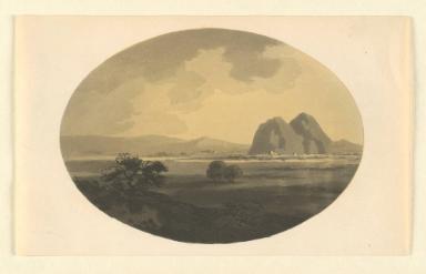 "Dunbarton-Castle at a Distance"