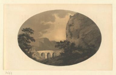 "Bridge over the North-Loch near Edinburgh-Castle"