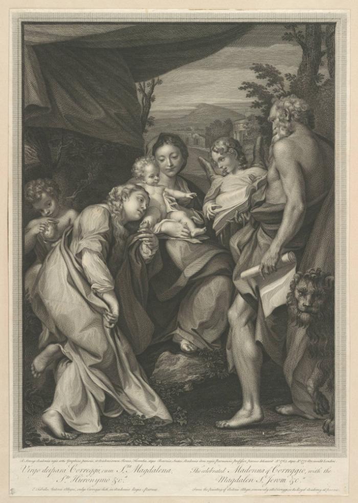 Madonna mit Maria Magdalena und dem Heiligen Hieronymus