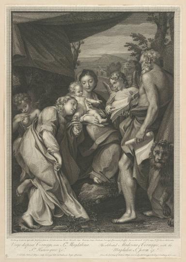 Madonna mit Maria Magdalena und dem Heiligen Hieronymus