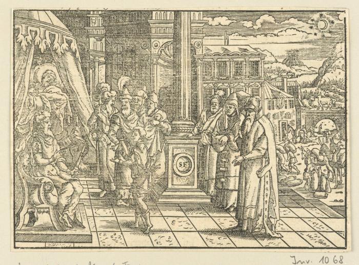 Joseph deutet den Traum des Pharao