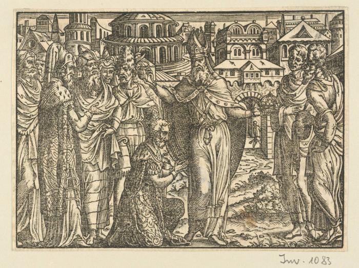 Samuel salbt Saul zum König