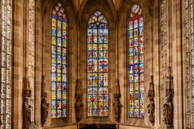 Historische Chorfenster