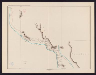 Reiseroute der Expedition Dr. Max Schoeller nach Äquatorial-Ostafrika: Usambara (Blatt 2)