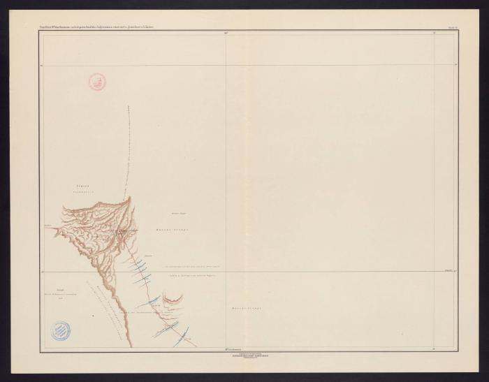 Reiseroute der Expedition Dr. Max Schoeller nach Äquatorial-Ostafrika: Eldoma (Blatt 10)