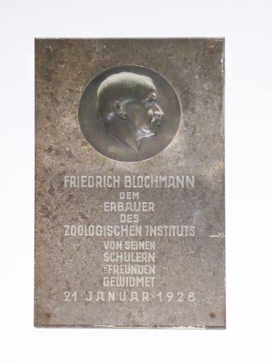 Gedenktafel Friedrich Blochmann