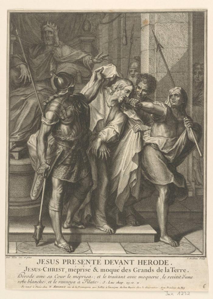 Jesus vor Herodes