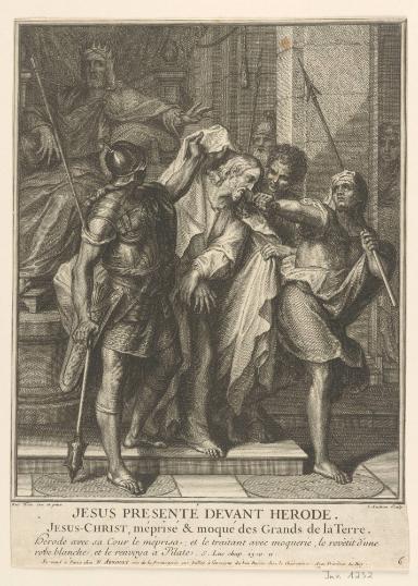 Jesus vor Herodes