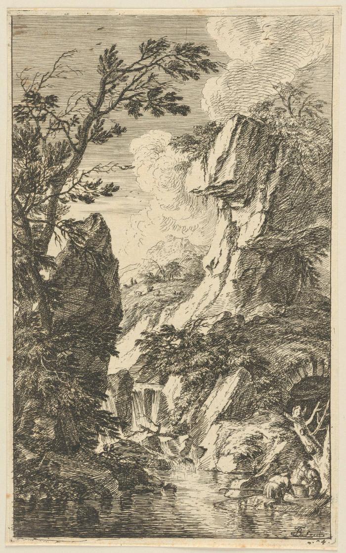 Die beiden Fischer (Serie: Landschaften)
