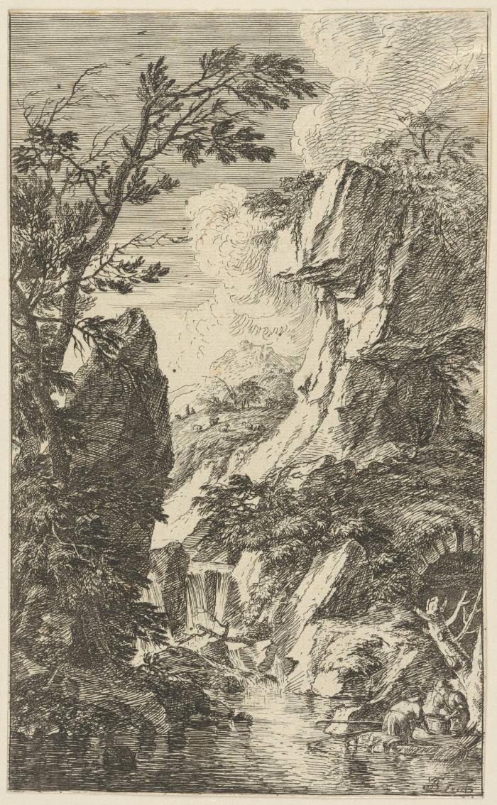 Die beiden Fischer (Serie: Landschaften)