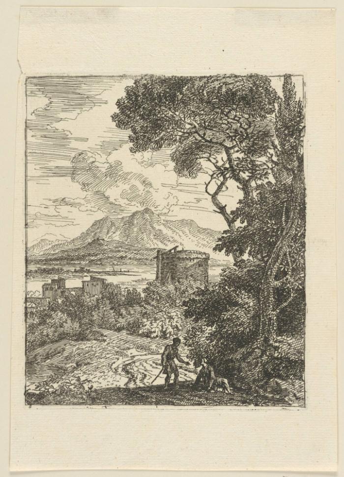 Der runde Turm (Serie: Landschaften)