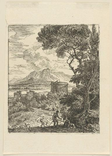 Der runde Turm (Serie: Landschaften)